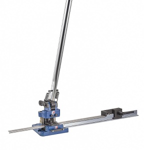 Handmatige Din rail ponsschaar voor paneelbouwers, kabelmakers en elektriciens